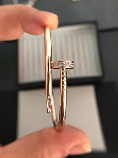 [Renovia Jewelry]JUSTE BRACELET 3.5MM DIAMONDS