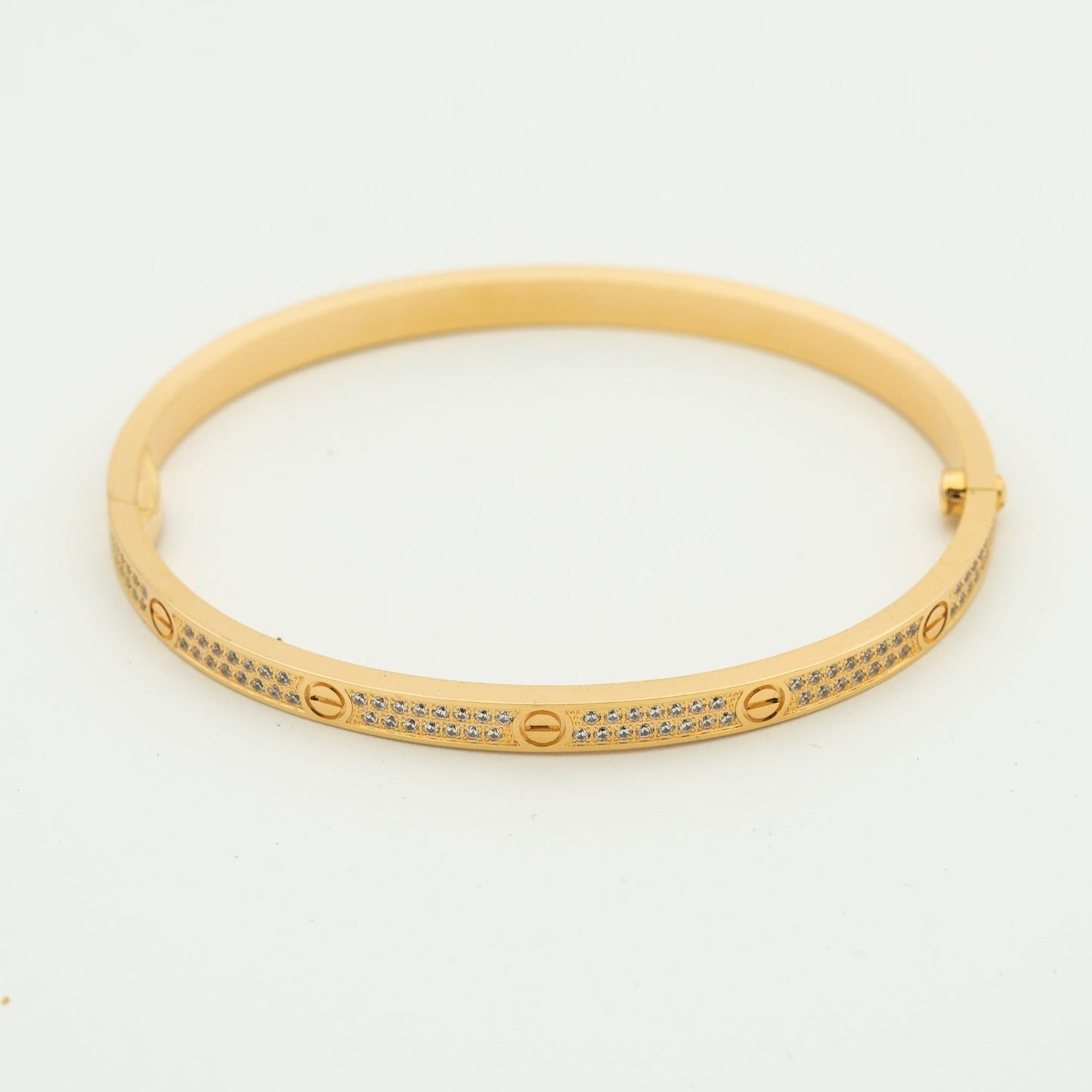 [Renovia Jewelry]LOVE BRACELET 3.65MM DIAMOND-PAVED
