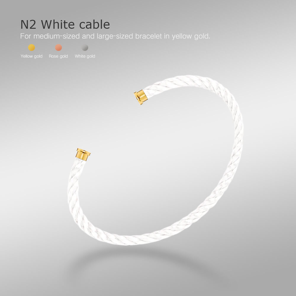 [Renovia Jewelry]FORCE SERIES BRACELET CABLES 50 CHOICES (DIY選択)