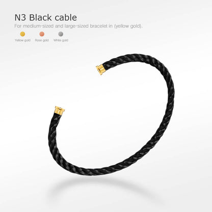 [Renovia Jewelry]FORCE SERIES BRACELET CABLES 50 CHOICES (DIY選択)