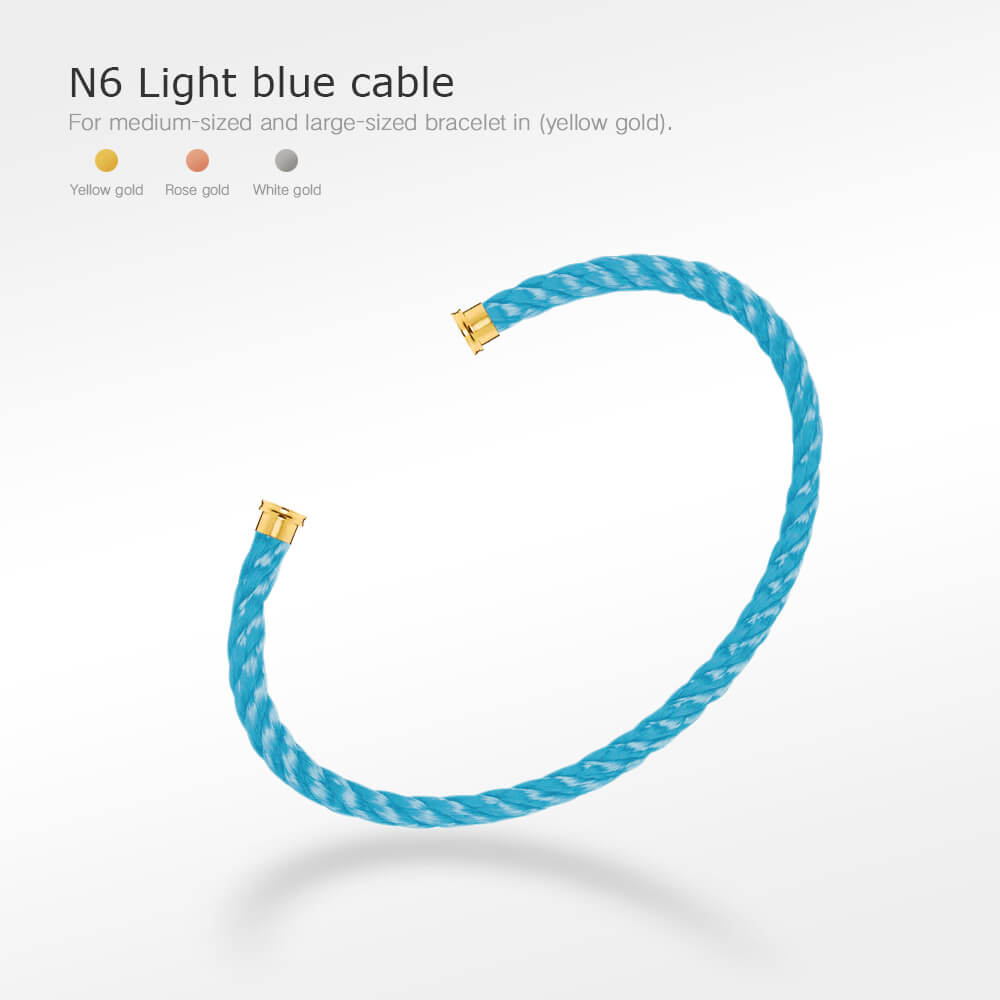 [Renovia Jewelry]FORCE SERIES BRACELET CABLES 50 CHOICES (DIY選択)