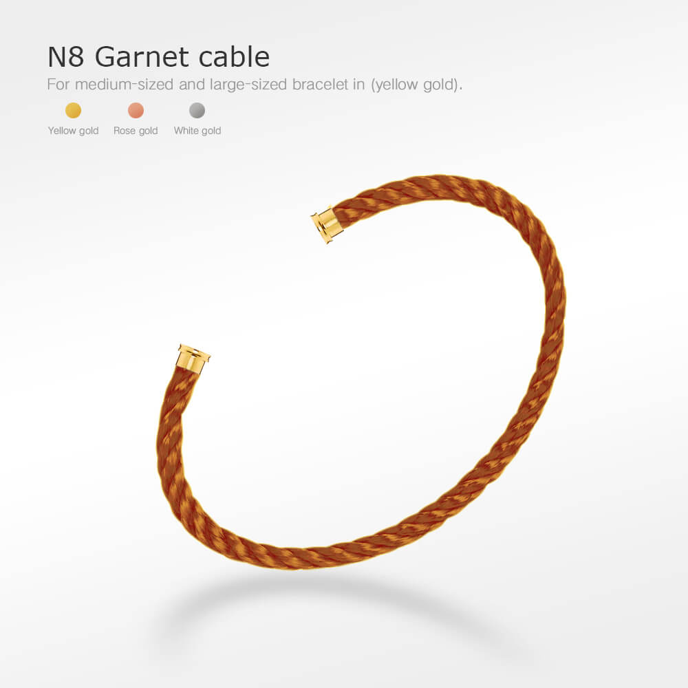 [Renovia Jewelry]FORCE SERIES BRACELET CABLES 50 CHOICES (DIY選択)