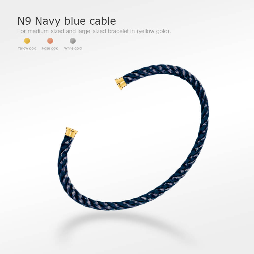 [Renovia Jewelry]FORCE SERIES BRACELET CABLES 50 CHOICES (DIY選択)