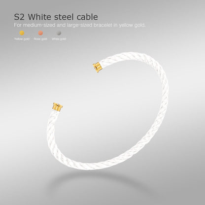 [Renovia Jewelry]FORCE SERIES BRACELET CABLES 50 CHOICES (DIY選択)