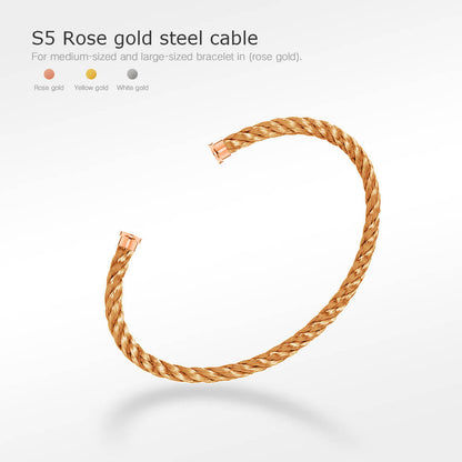 [Renovia Jewelry]FORCE SERIES BRACELET CABLES 50 CHOICES (DIY選択)