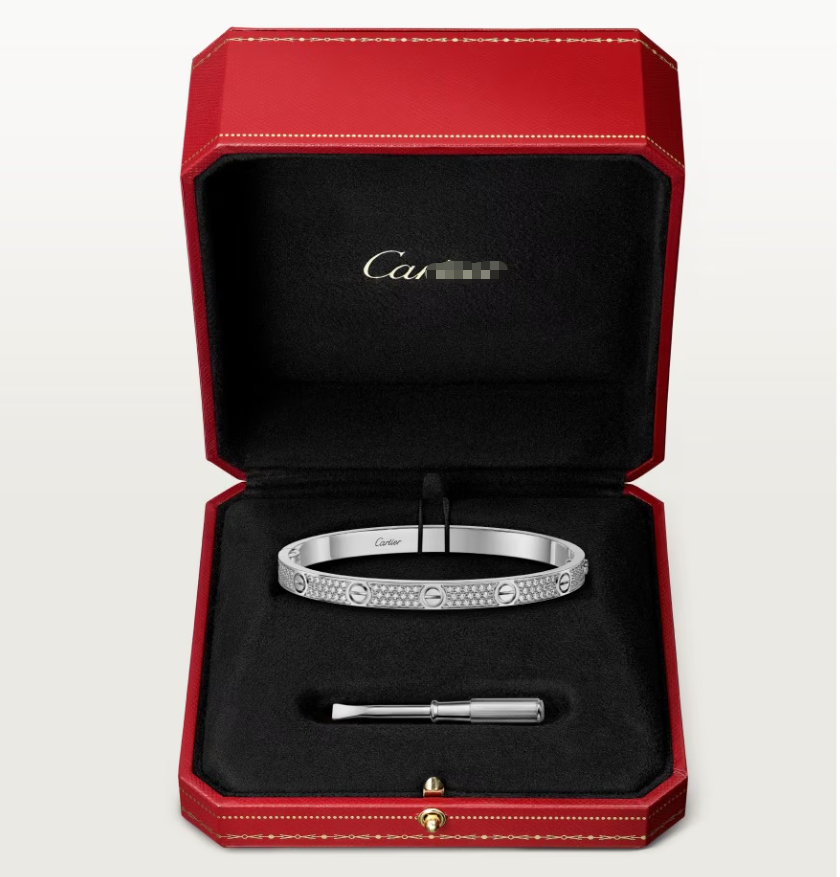 [Renovia Jewelry]NEW-LOVE-4.8MM-Width Diamond-Studded Bracelet
