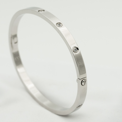 [Renovia Jewelry]LOVE BRACELET 3.65MM 10 DIAMONDS