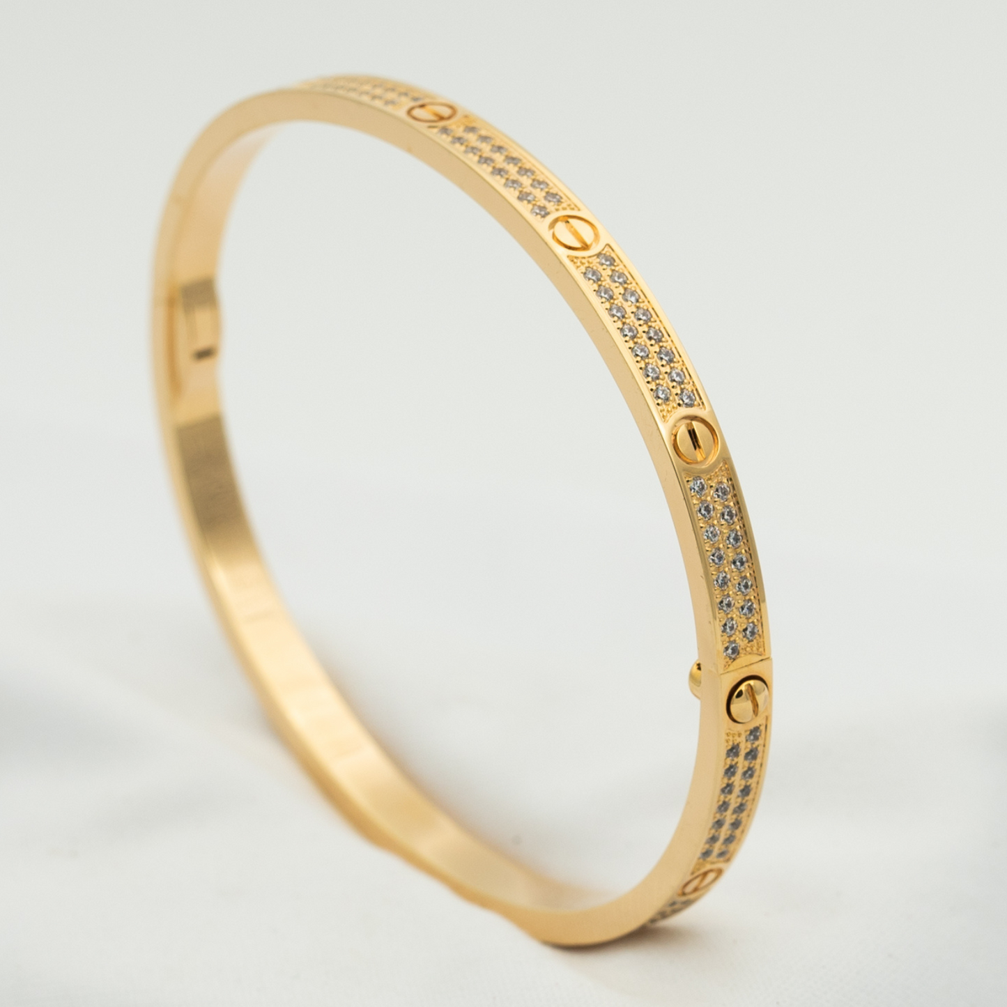 [Renovia Jewelry]LOVE BRACELET 3.65MM DIAMOND-PAVED