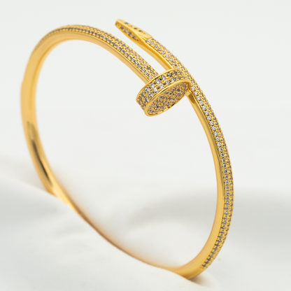 [Renovia Jewelry]JUSTE BRACELET 3.5MM ALL DIAMONDS
