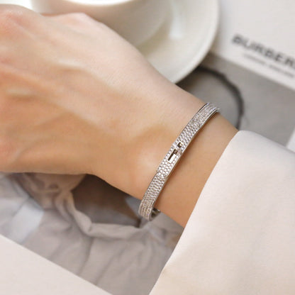 [Renovia Jewelry]KELLYブレスレット ダイヤモンド パヴェ
