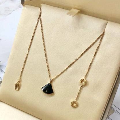 [Renovia Jewelry]ドリームネックレス オニキス 1 ダイヤモンド