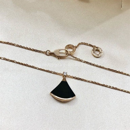 [Renovia Jewelry]ドリームネックレス オニキス 1 ダイヤモンド