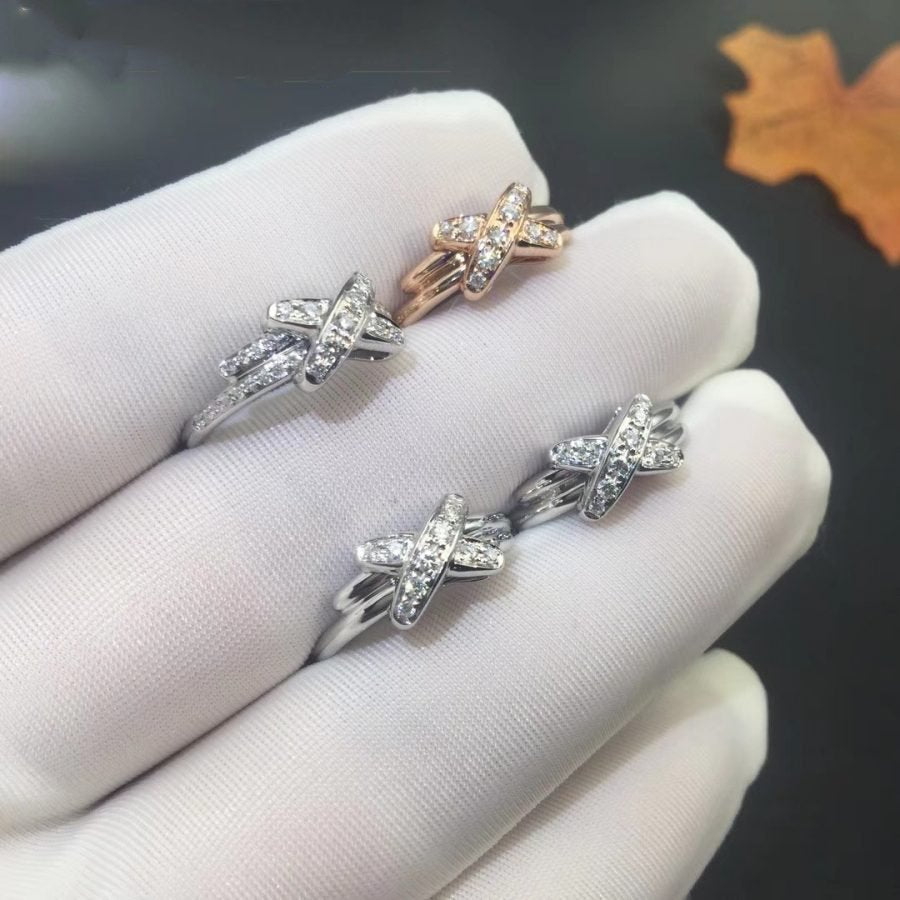 [Renovia Jewelry]JEUX DE SILVER ダイヤモンドリング