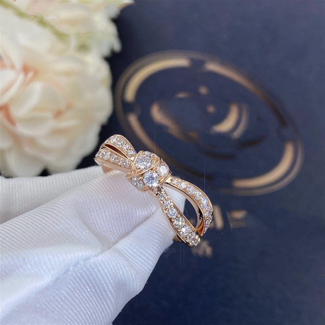 [Renovia Jewelry]リアン ピンクゴールド ダイヤモンド リング