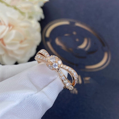 [Renovia Jewelry]リアン ピンクゴールド ダイヤモンド リング
