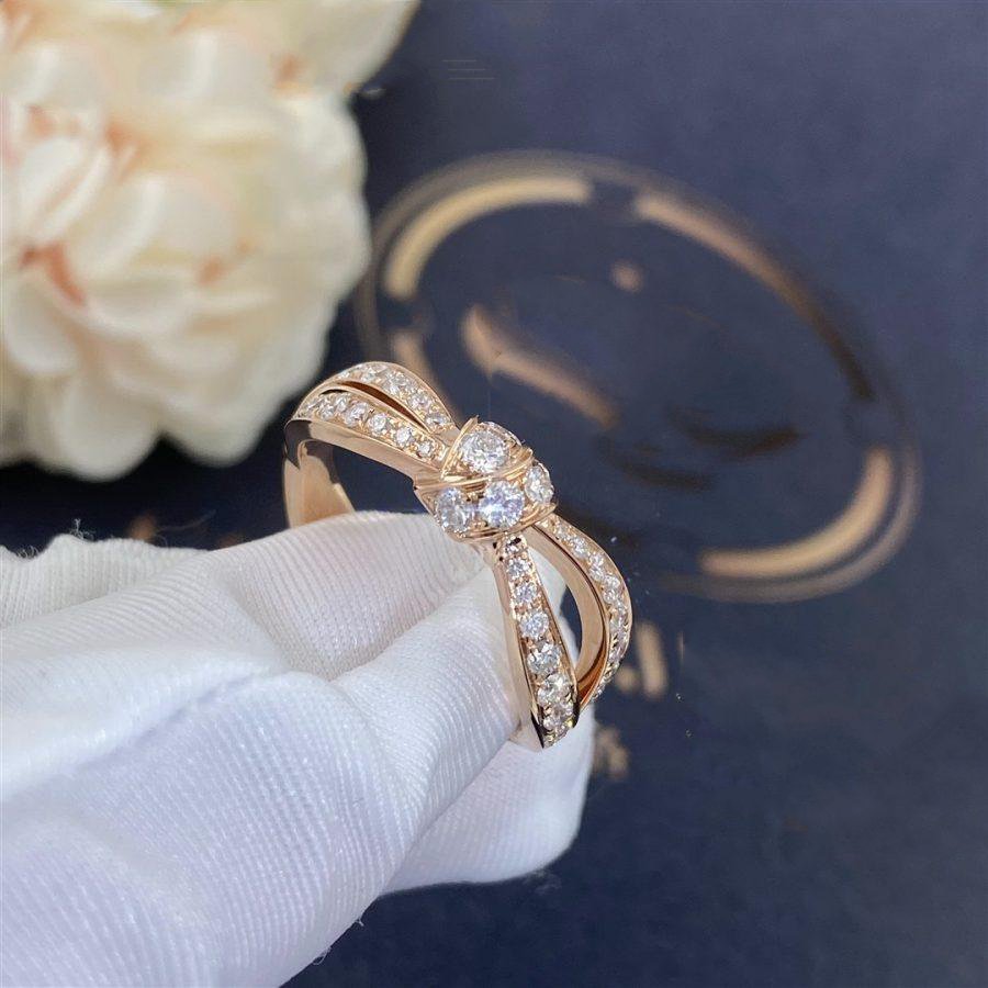 [Renovia Jewelry]リアン ピンクゴールド ダイヤモンド リング
