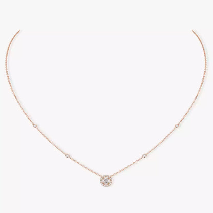 [Renovia Jewelry]Diamond Necklace 0,20ct Brilliant Shape Joy