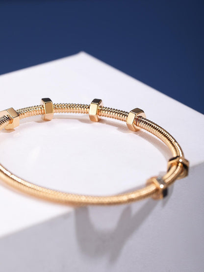 [Renovia Jewelry jewelrys]CT THREADED BRACELET