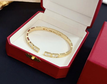 [Renovia Jewelry jewelrys]LOVE DIAMOND OPEN  BRACELET
