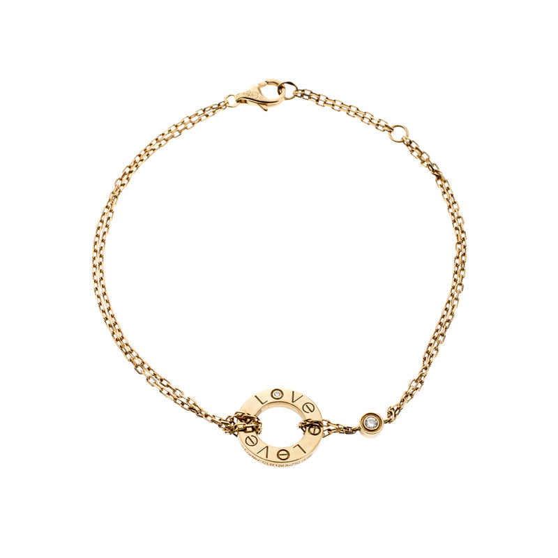 [Renovia Jewelry]LOVE BRACELET 2 DIAMOND