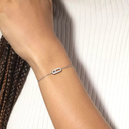 [Renovia Jewelry]Move Uno Diamond Bracelet