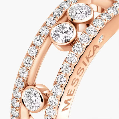 [Renovia Jewelry] Move Gold Diamond Pave_ Ring