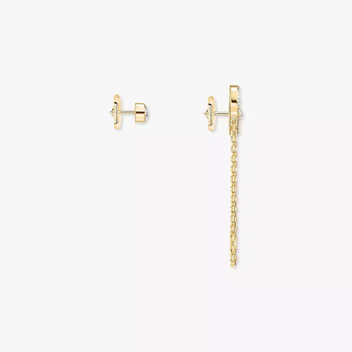 [Renovia Jewelry]Move Uno Diamond Earrings