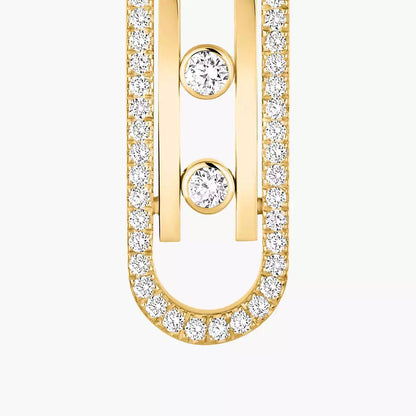 [Renovia Jewelry]Diamond Pendant Earrings Move 10Th