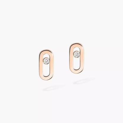 [Renovia Jewelry]Move Uno Diamond Stud Earrings