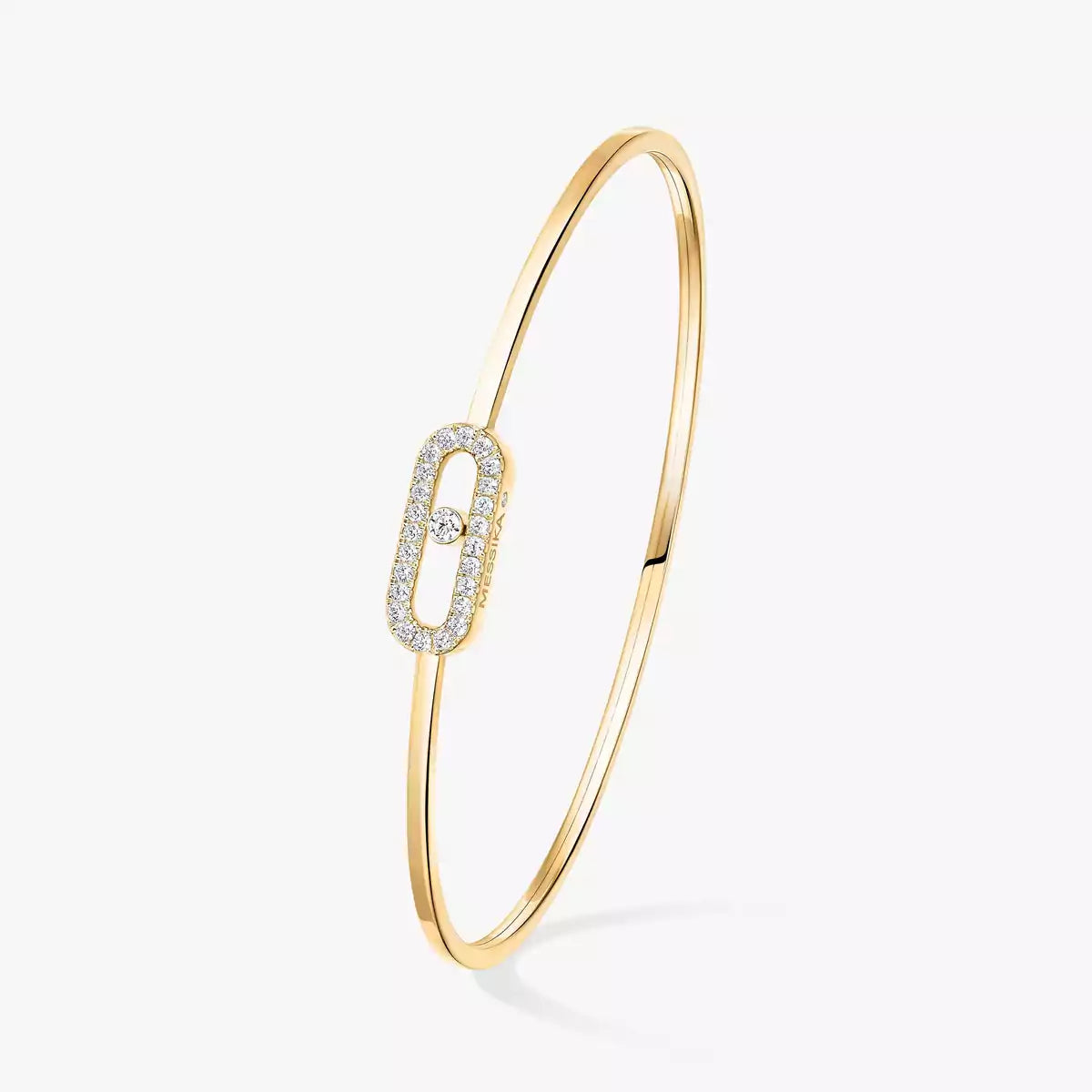 [Renovia Jewelry]Move Uno pavé flex bangle medium