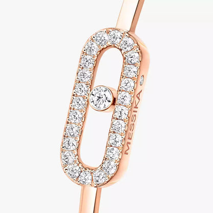 [Renovia Jewelry]Move Uno pavé flex bangle medium