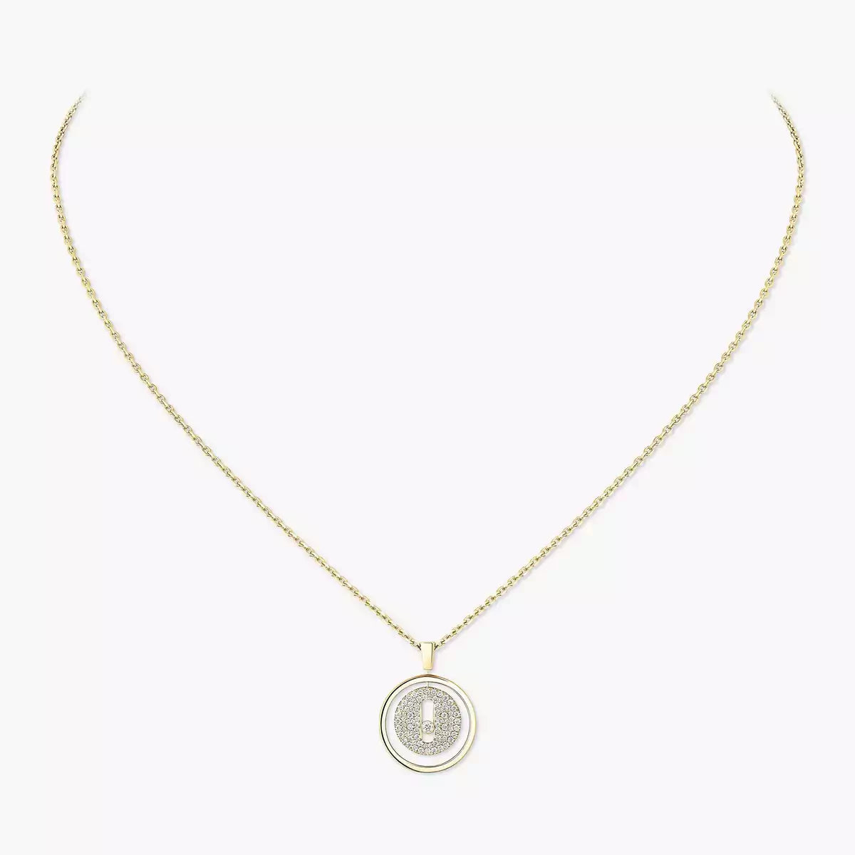 [Renovia Jewelry] Lucky Move Diamond Necklace