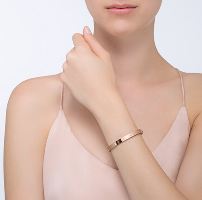 [Renovia Jewelry]LOVE BRACELET 6.1MM 4 DIAMONDS