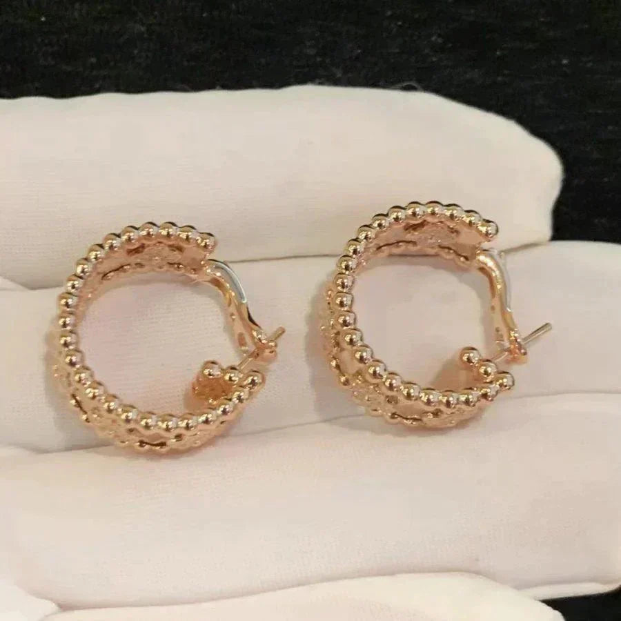 [レノビアジュエリー]ペルレー ダイヤモンド ピアス
