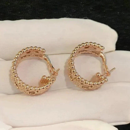 [レノビアジュエリー]ペルレー ダイヤモンド ピアス