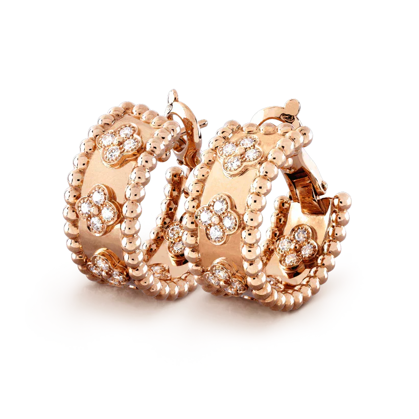 [レノビアジュエリー]ペルレー ダイヤモンド ピアス