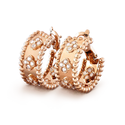 [レノビアジュエリー]ペルレー ダイヤモンド ピアス