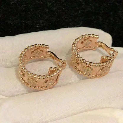 [レノビアジュエリー]ペルレー ダイヤモンド ピアス