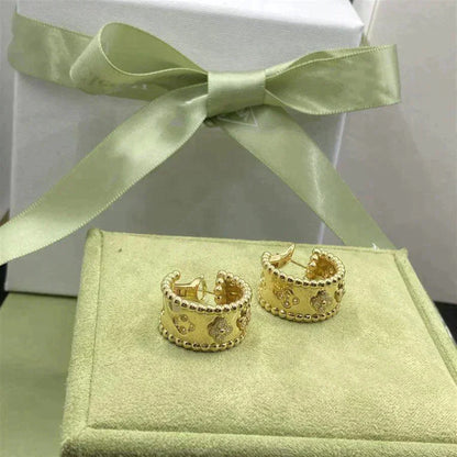 [レノビアジュエリー]ペルレー ダイヤモンド ピアス