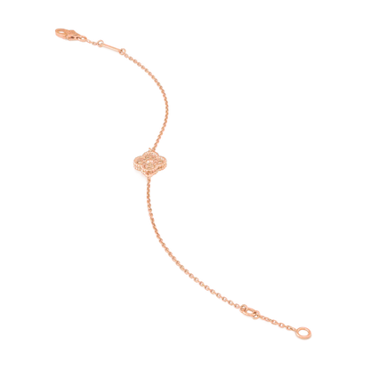 [Renovia Jewelry]CLOVER SINGLE FLOWER BRACELET