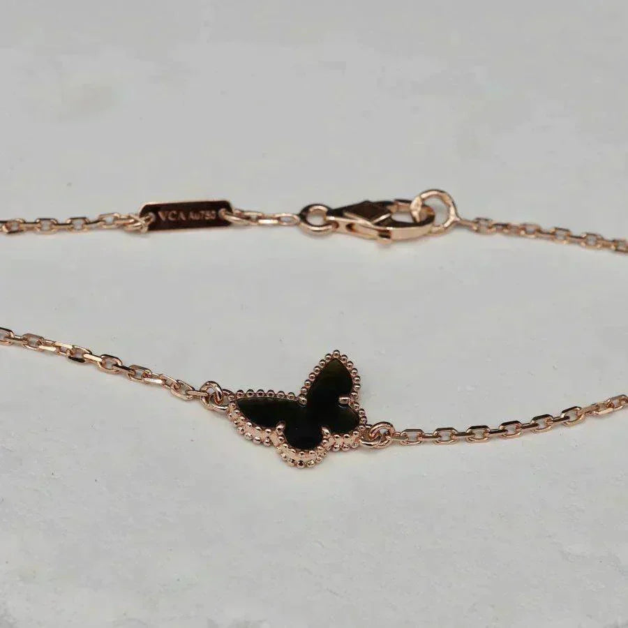 [Renovia Jewelry]BUTTERFLY ONYX  BUTTERFLY BRACELET