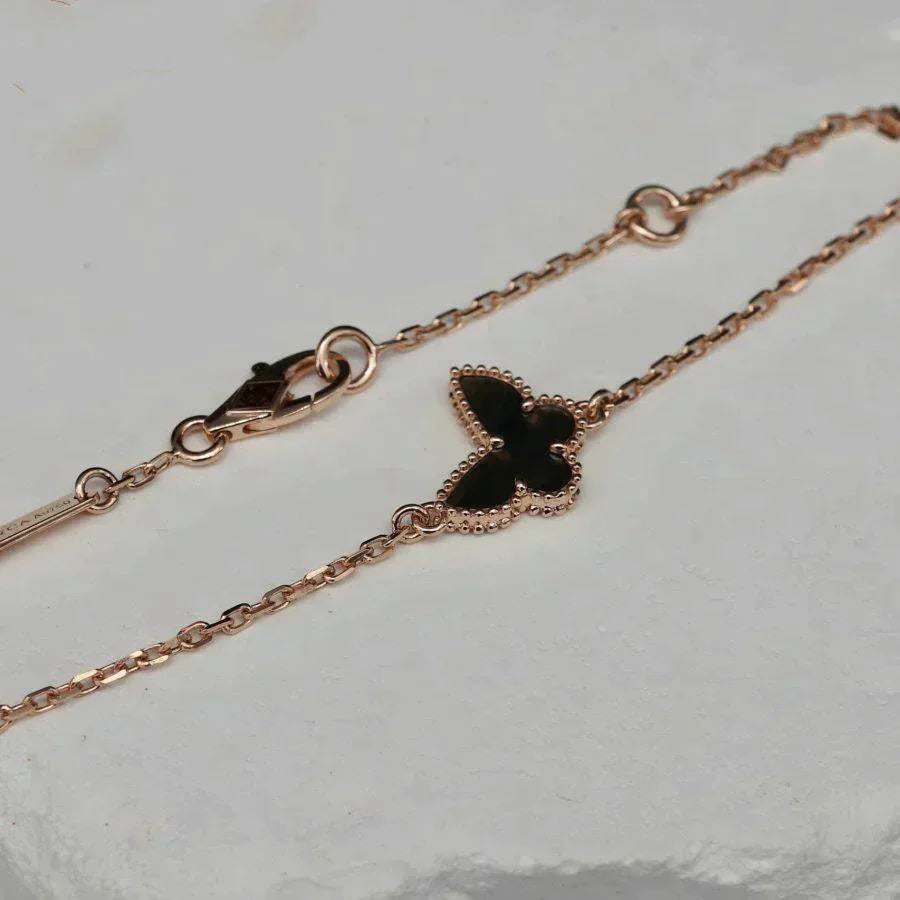 [Renovia Jewelry]BUTTERFLY ONYX  BUTTERFLY BRACELET